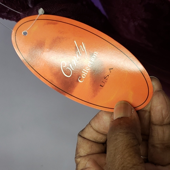 Cindy Collection 2X purple Formal Dress - Picture 3 of 8